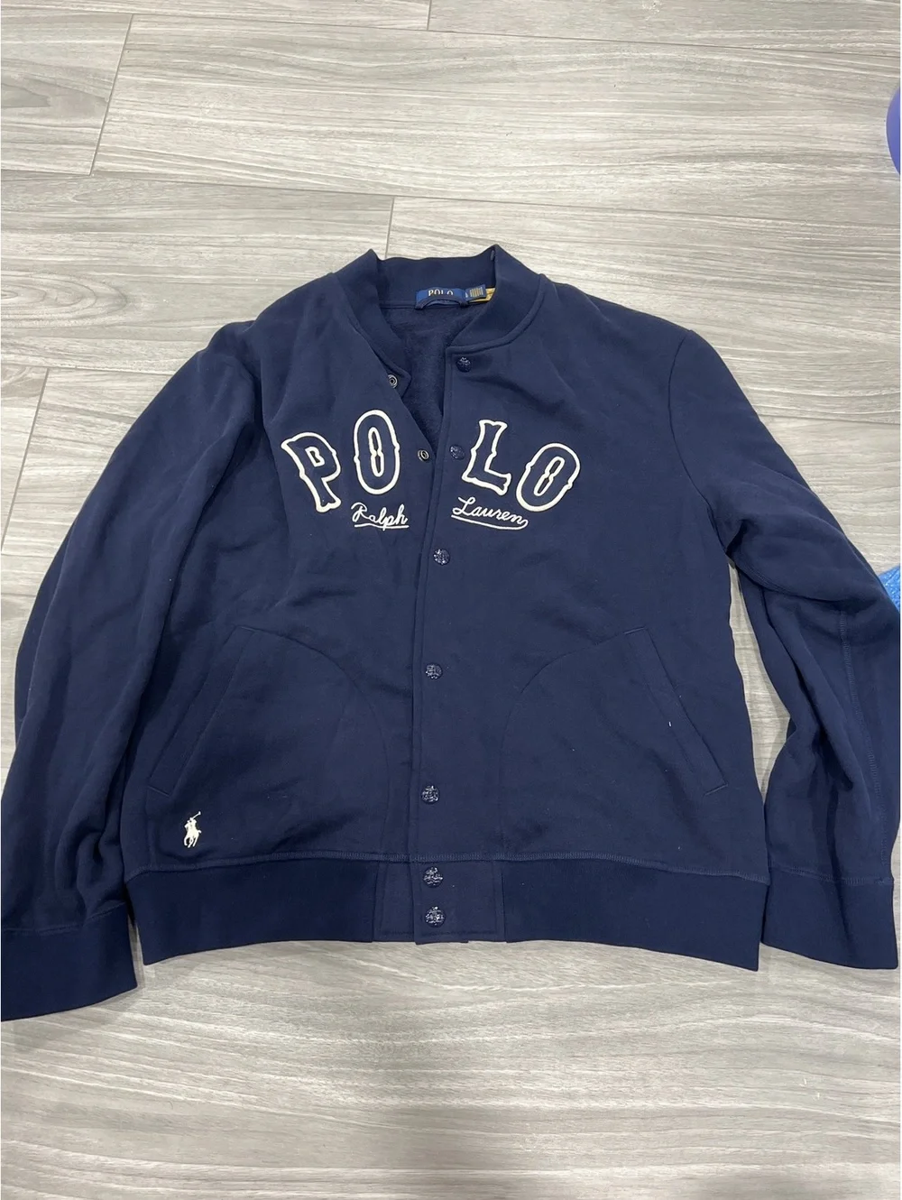 Polo Ralph Lauren press-stud sweatshirt